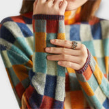 Erika - Suéter de Patchwork
